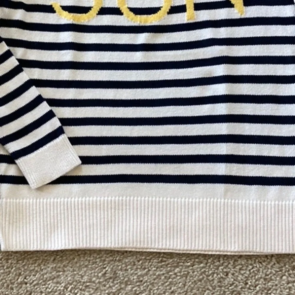 LOFT Striped ‘SUN’ Sweater - Picture 5 of 6